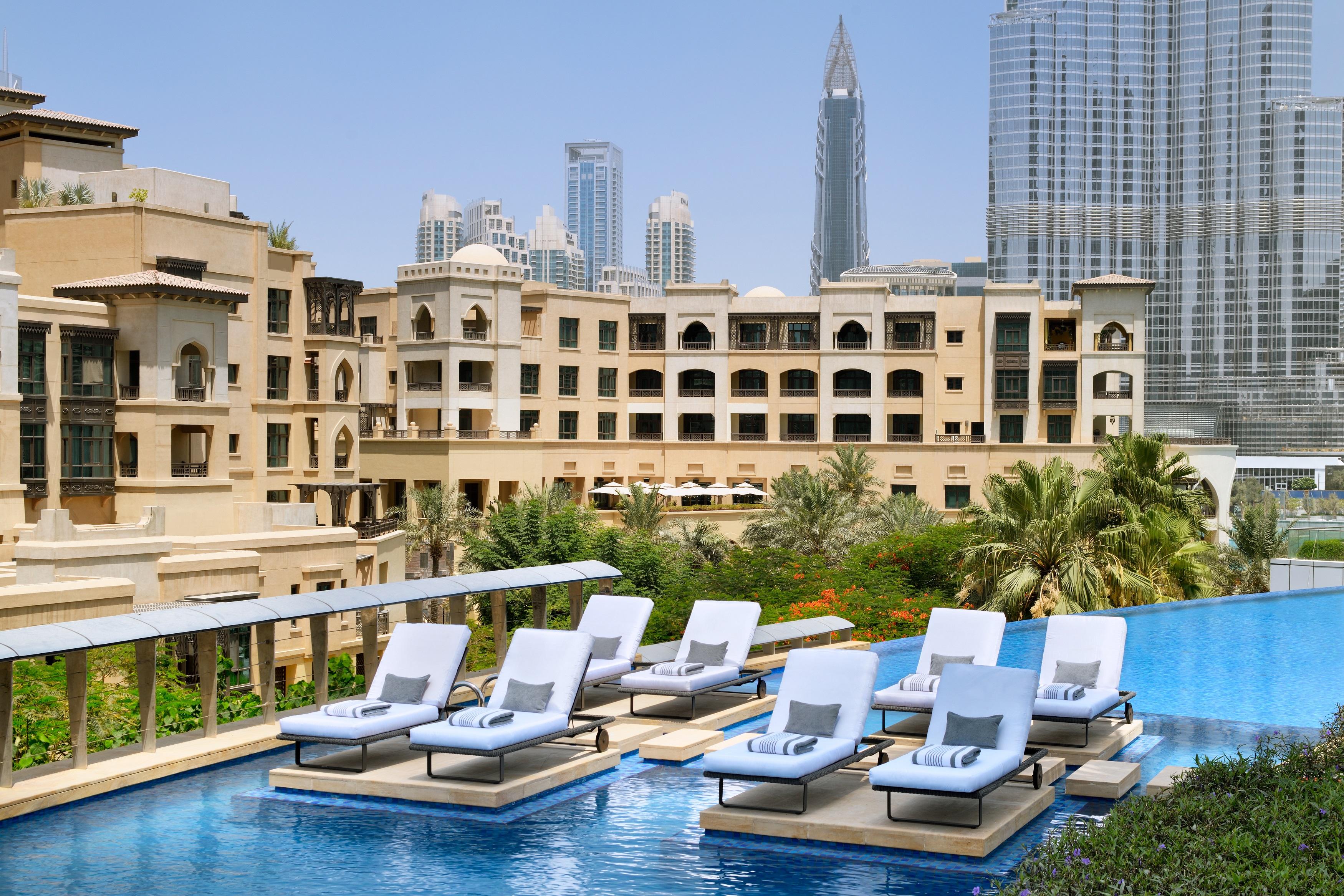 Отель Address Downtown Дубай Экстерьер фото The Palace Downtown Dubai